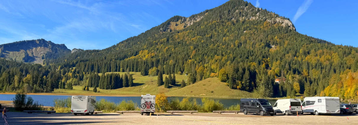 Stellplatz am Spitzingsee