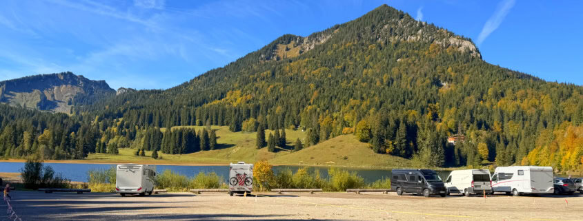Stellplatz am Spitzingsee